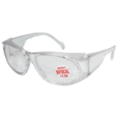 Anchor Products Bifocal Safety Glasses, 1.50 Diopter, Clear, BF150