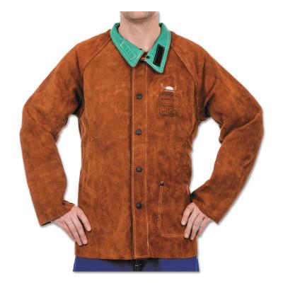 ORS Nasco Split Cowhide Leather Jacket, X-Large, Lava Brown, 1200-XL