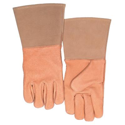 Best Welds Specialty Welding Gloves, Top Grain Pigskin, Large, Gold, 250GC