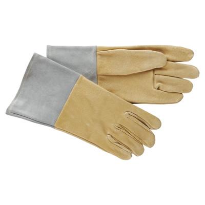 ORS Nasco 40-TIG Deer Split Leather Welding Gloves, Small, Pearl Gray, 40TIG-S