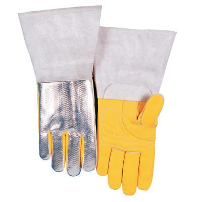 ORS Nasco High Heat Welding Gloves, Top Grain Cowhide, X-Large, Buck Tan, 650H-XL