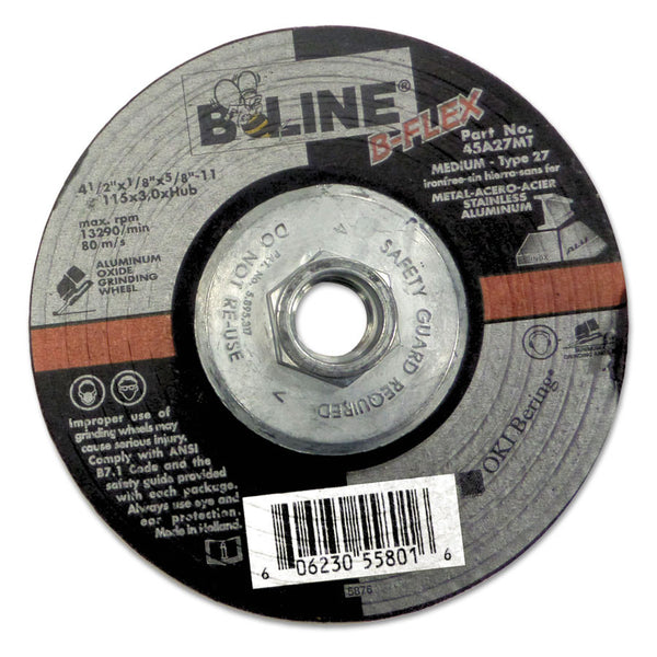 B-Line Flexible Depressed Center Abrasive Wheels - AMMC