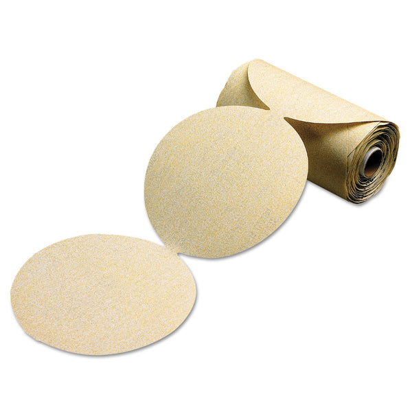 Carborundum Gold Aluminum Oxide Dri-Lube Paper Disc Roll - AMMC
