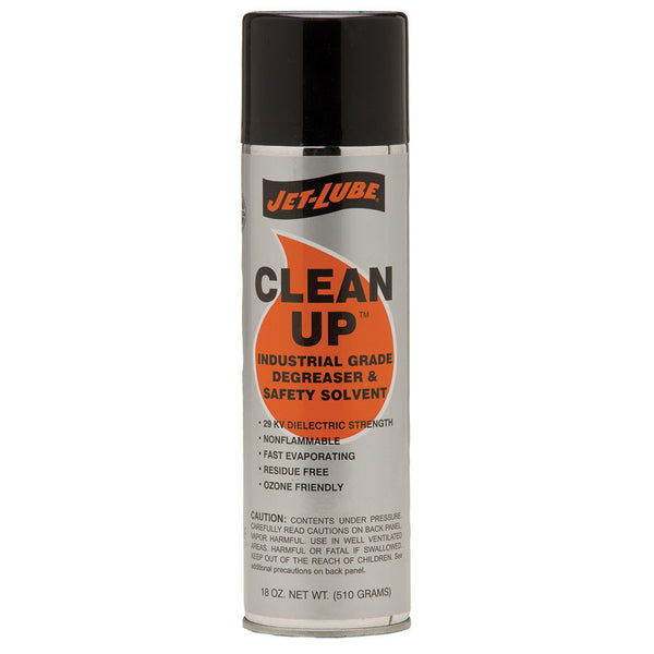 Jet-Lube Clean-Up Industrial Safety Solvent/Cleaner (Case of 12) - AMMC