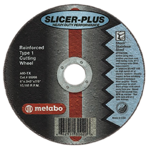 Metabo Slicer Plus High Performance Cutting Wheels - AMMC