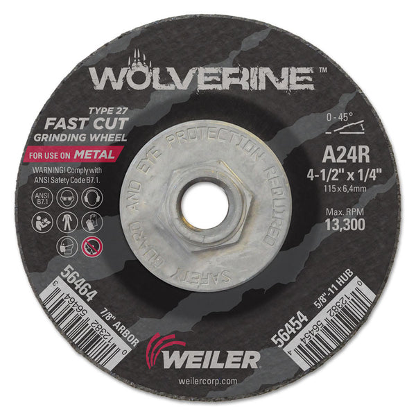 Weiler Wolverine Grinding Wheels - AMMC